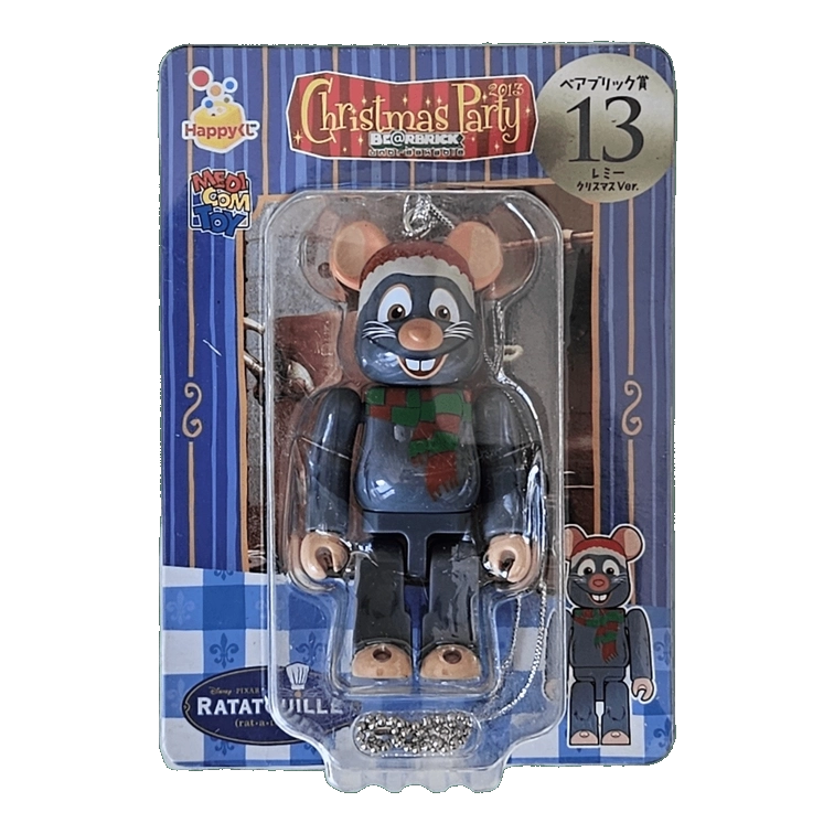 Bearbrick Happy Kuji 'Pixar Christmas Party' (2013) - 13 Remy Christmas Version 100% in der Verpackung