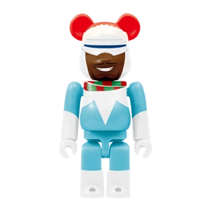 Bearbrick Happy Kuji 'Pixar Christmas Party' (2013) - 16 Frozone Christmas Version 100% Herstellerbild