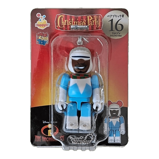 Bearbrick Happy Kuji 'Pixar Christmas Party' (2013) - 16 Frozone Christmas Version 100% in der Verpackung