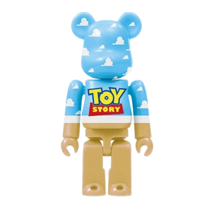 Bearbrick Happy Kuji 'Pixar Christmas Party' (2013) - 17 Toy Story 100% Herstellerbild