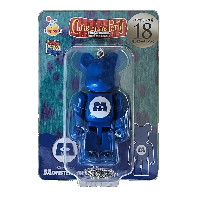 Bearbrick Happy Kuji 'Pixar Christmas Party' (2013) - 18 Monsters, Inc. 100% in der Verpackung