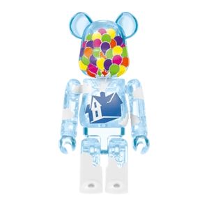 Bearbrick Happy Kuji 'Pixar Christmas Party' (2013) - 20 Old Man Carl's Flying House 100% Herstellerbild