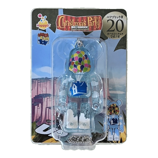 Bearbrick Happy Kuji 'Pixar Christmas Party' (2013) - 20 Old Man Carl's Flying House 100% in der Verpackung