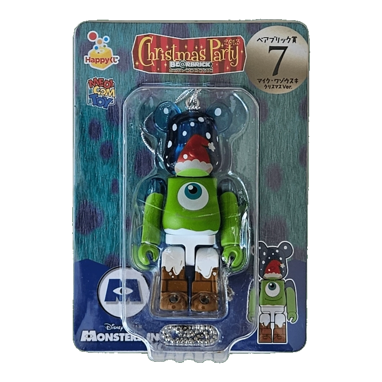 Bearbrick Happy Kuji 'Pixar Christmas Party' (2013) - 7 Mike Santa Version 100% in der Verpackung