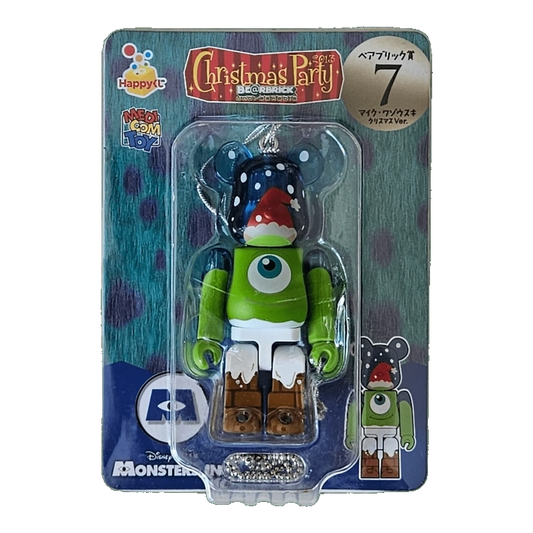 Bearbrick Happy Kuji 'Pixar Christmas Party' (2013) - 7 Mike Santa Version 100% in der Verpackung