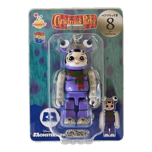 Bearbrick Happy Kuji 'Pixar Christmas Party' (2013) - 8 Boo Christmas Version 100% in der Verpackung