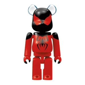 Bearbrick Happy Kuji 'Spider-Man' (2022) - 11 Scarlet Spide 100% Herstellerbild