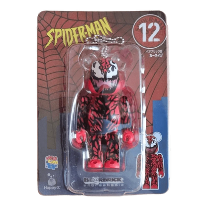 Bearbrick Happy Kuji 'Spider-Man' (2022) - 12 Carnage 100% in der Verpackung