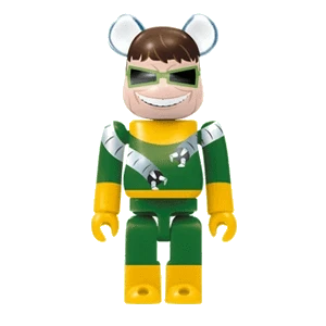 Bearbrick Happy Kuji 'Spider-Man' (2022) - 13 Doctor Octopus 100% Herstellerbild