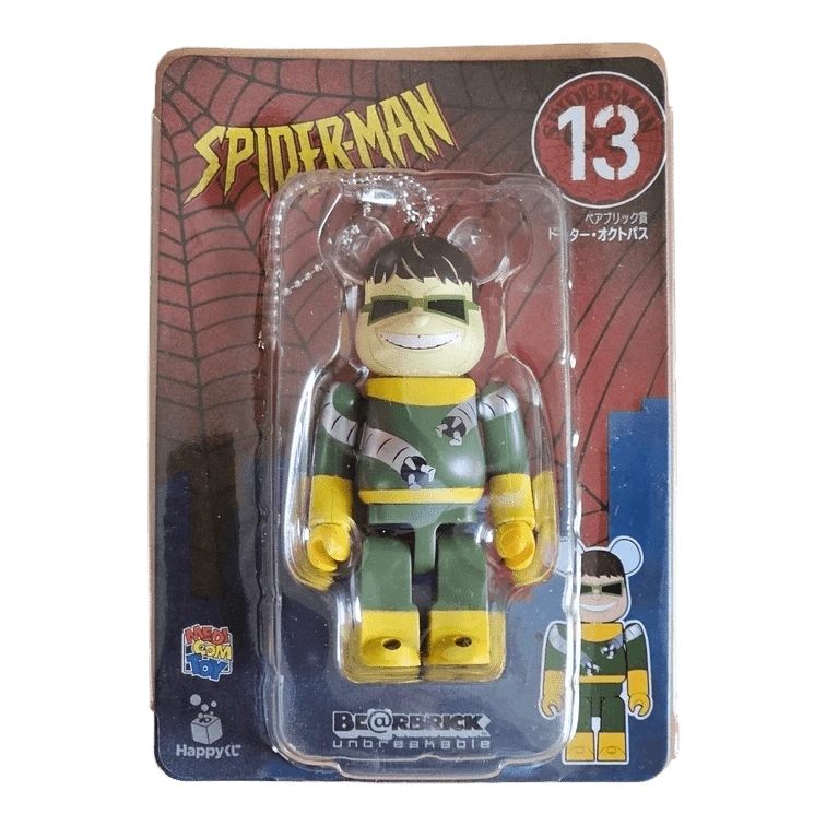 Bearbrick Happy Kuji 'Spider-Man' (2022) - 13 Doctor Octopus 100% in der Verpackung