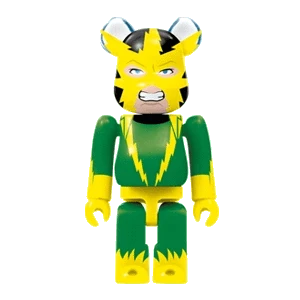 Bearbrick Happy Kuji 'Spider-Man' (2022) - 16 Electro 100% Herstellerbild