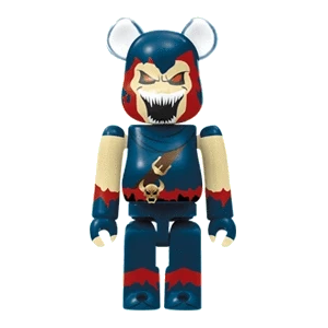 Bearbrick Happy Kuji 'Spider-Man' (2022) - 18 Demogoblin 100% Herstellerbild