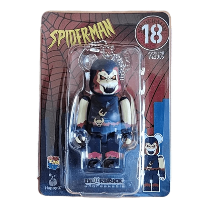 Bearbrick Happy Kuji 'Spider-Man' (2022) - 18 Demogoblin 100% in der Verpackung