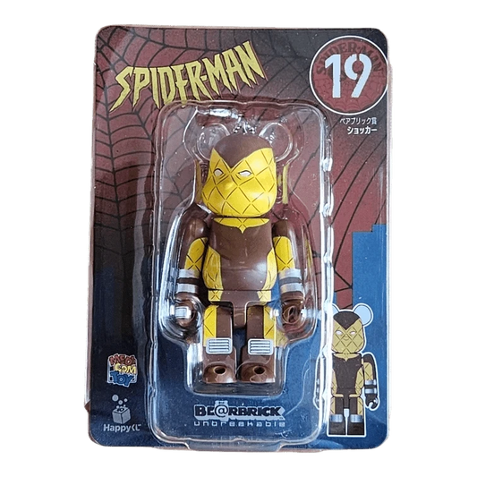 Bearbrick Happy Kuji 'Spider-Man' (2022) - 19 Shocker 100% in der Verpackung