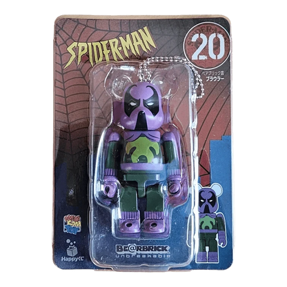 Bearbrick Happy Kuji 'Spider-Man' (2022) - 20 Prowler 100% in der Verpackung