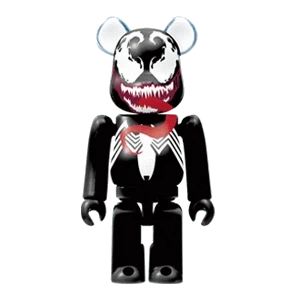 Bearbrick Happy Kuji 'Spider-Man' (2022) - 2 Venom 100% Herstellerbild