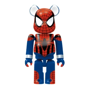 Bearbrick Happy Kuji 'Spider-Man' (2022) - 5 Spider-Man Ben Riley 100% Herstellerbild