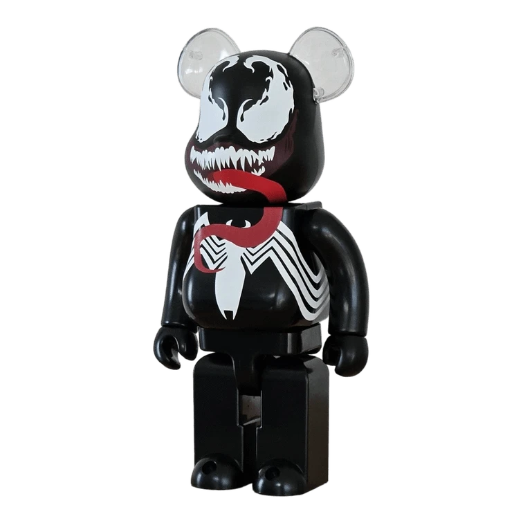 Bearbrick Happy Kuji 'Spider-Man' (2022) - L@ST Venom 400% schräg