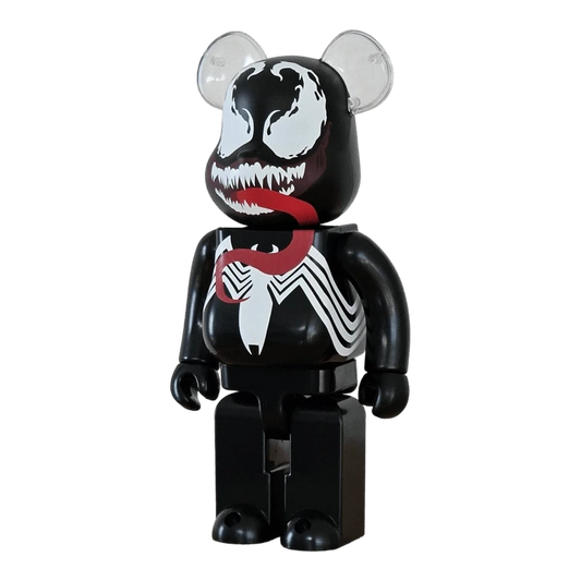 Bearbrick Happy Kuji 'Spider-Man' (2022) - L@ST Venom 400% schräg