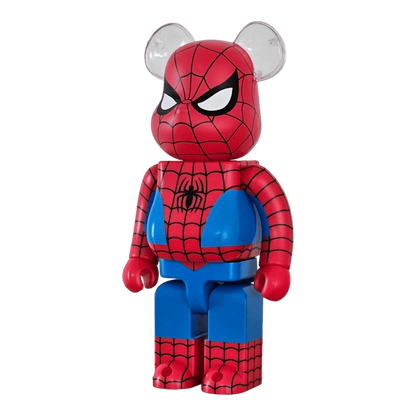 Bearbrick Happy Kuji 'Spider-Man' (2022) - SP Spider-Man 400% schräg