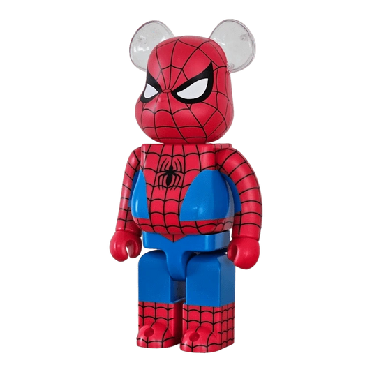 Bearbrick Happy Kuji 'Spider-Man' (2022) - SP Spider-Man 400% schräg