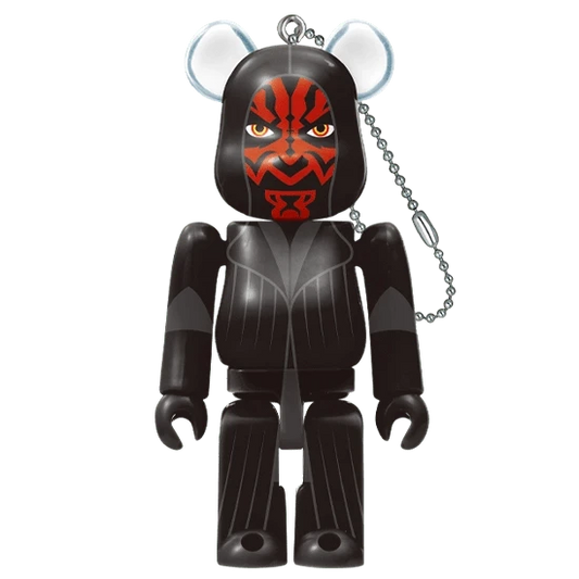 Bearbrick Happy Kuji 'Star Wars Saga' (2019) - 16 Darth Maul 100% Herstellerbild