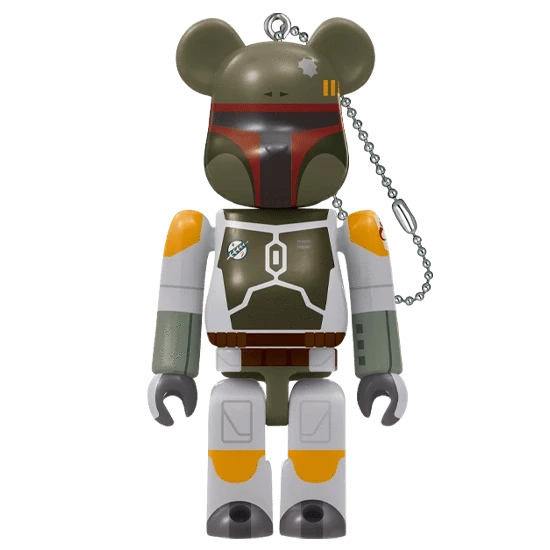 Bearbrick Happy Kuji 'Star Wars Saga' (2019) - 19 Boba Fett 100% Herstellerbild