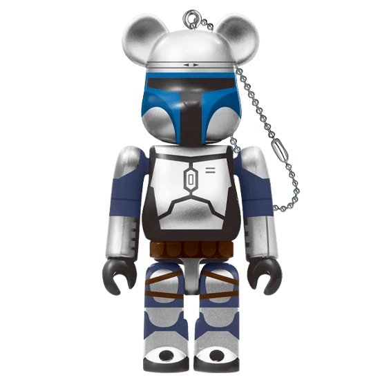 Bearbrick Happy Kuji 'Star Wars Saga' (2019) - 20 Jango Fett 100% Herstellerbild