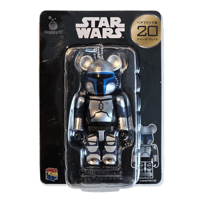 Bearbrick Happy Kuji 'Star Wars Saga' (2019) - 20 Jango Fett 100% in der Verpackung