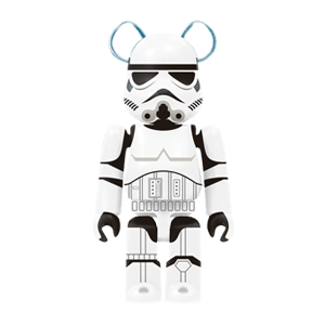 Bearbrick Happy Kuji 'Star Wars' (2017) - 12 Stormtrooper 100% Herstellerbild