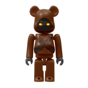 Bearbrick Happy Kuji 'Star Wars' (2017) - 13 Jawa 100% Herstellerbild