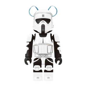 Bearbrick Happy Kuji 'Star Wars' (2017) - 22 Scout Trooper 100% Herstellerbild