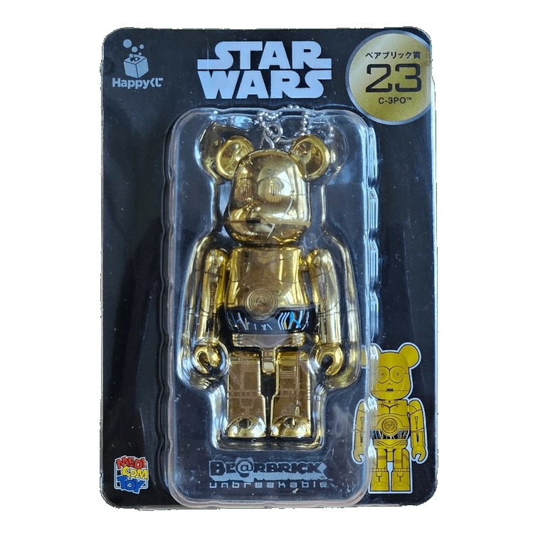 Bearbrick Happy Kuji 'Star Wars' (2017) - 23 C-3PO 100% in der Verpackung