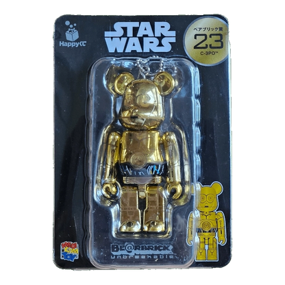 Bearbrick Happy Kuji 'Star Wars' (2017) - 23 C-3PO 100% in der Verpackung