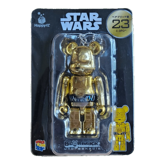 Bearbrick Happy Kuji 'Star Wars' (2017) - 23 C-3PO 100% in der Verpackung