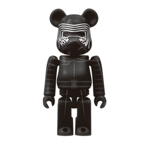 Bearbrick Happy Kuji 'Star Wars' (2017) - 25 Kylo Ren 100% Herstellerbild