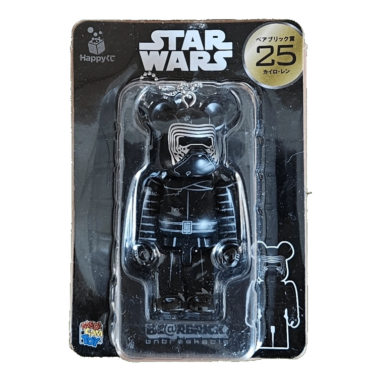 Bearbrick Happy Kuji 'Star Wars' (2017) - 25 Kylo Ren 100% in der Verpackung