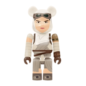 Bearbrick Happy Kuji 'Star Wars' (2017) - 27 Rey 100% Herstellerbild