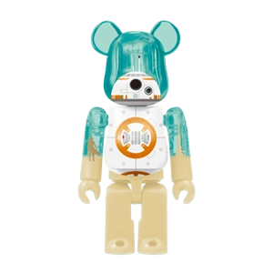 Bearbrick Happy Kuji 'Star Wars' (2017) - 28 BB-8 100% Herstellerbild