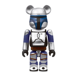 Bearbrick Happy Kuji 'Star Wars' (2017) - 5 Jango Fett 100% Herstellerbild