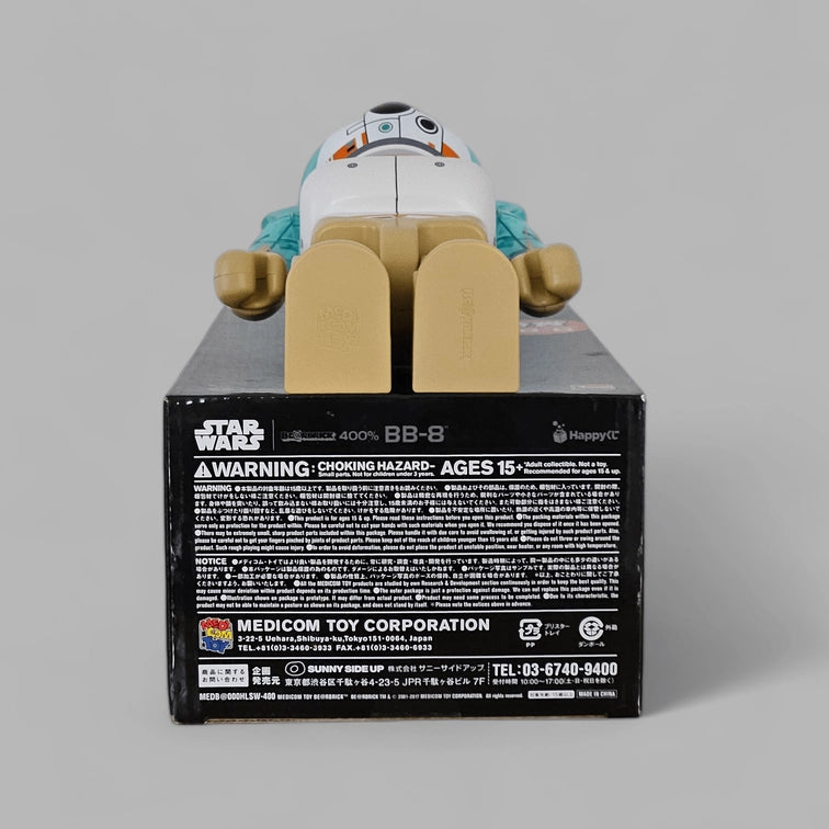 Bearbrick Happy Kuji 'Star Wars' (2017) - SP BB-8 400% Echtheitsmerkmale