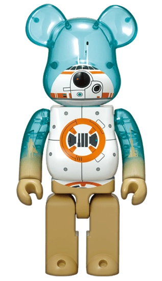 Bearbrick Happy Kuji 'Star Wars' (2017) - SP BB-8 400% Herstellerbild