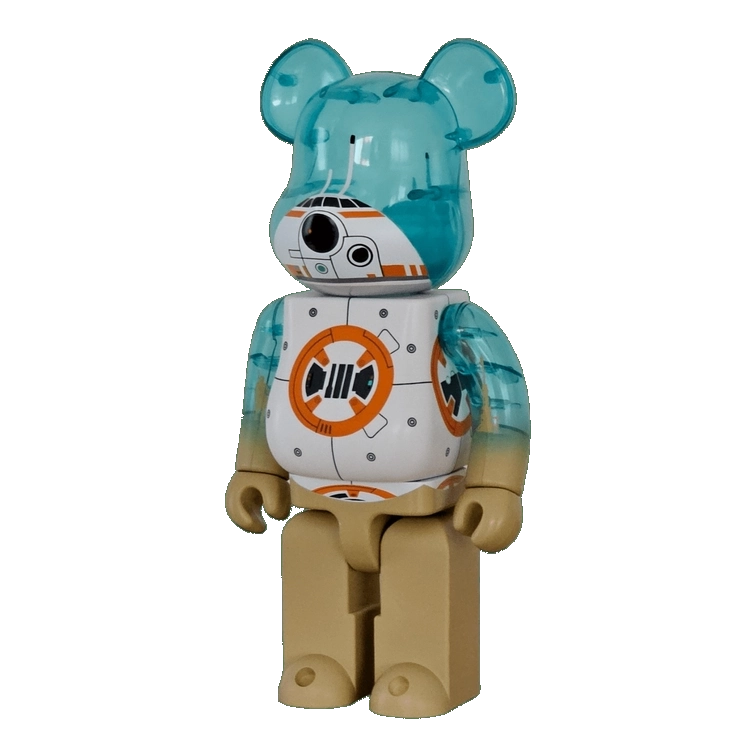 Bearbrick Happy Kuji 'Star Wars' (2017) - SP BB-8 400% schräg