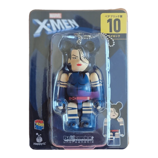 Bearbrick Happy Kuji 'X-Men' (2022) - 10 Psylock 100% in der Verpackung