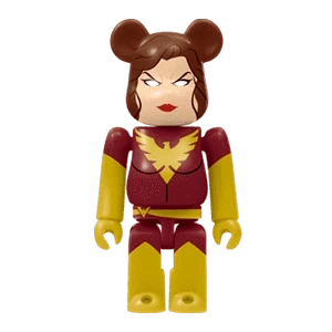 Bearbrick Happy Kuji 'X-Men' (2022) - 12 Dark Phoenix 100% Herstellerbild