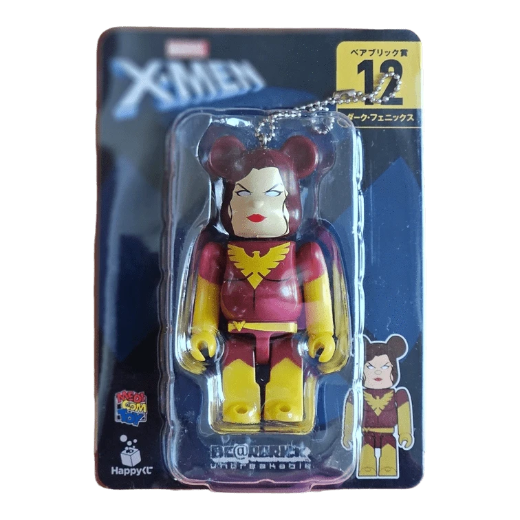 Bearbrick Happy Kuji 'X-Men' (2022) - 12 Dark Phoenix 100% in der Verpackung