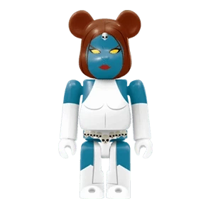 Bearbrick Happy Kuji 'X-Men' (2022) - 15 Mystique 100% Herstellerbild