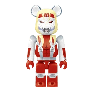 Bearbrick Happy Kuji 'X-Men' (2022) - 16 Omega Red 100% Herstellerbild