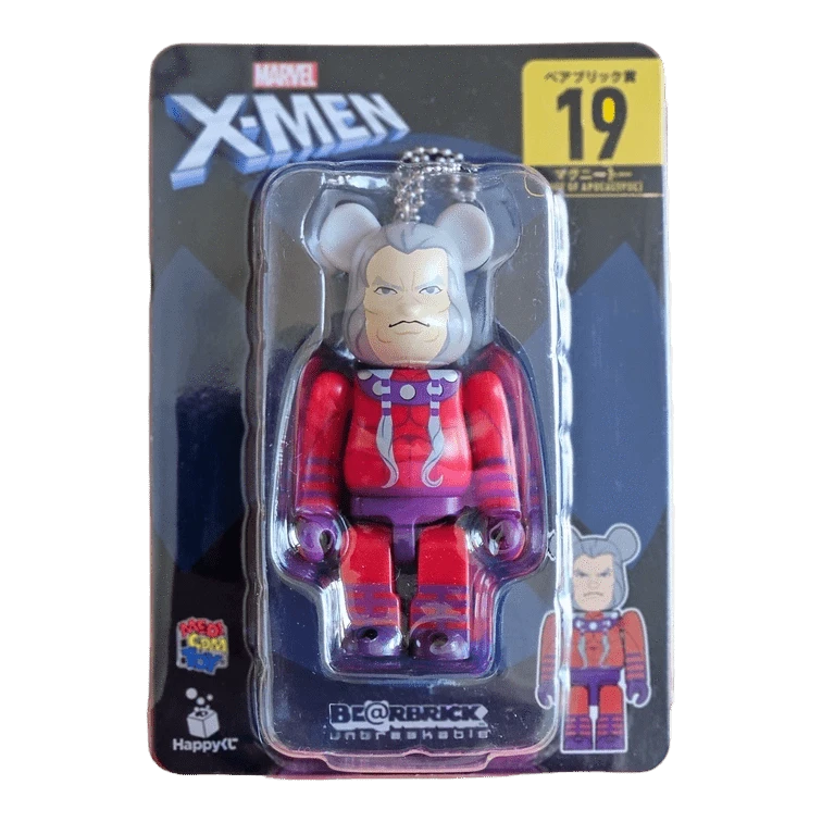 Bearbrick Happy Kuji 'X-Men' (2022) - 19 Magneto [Age of Apocalyps] 100% in der Verpackung