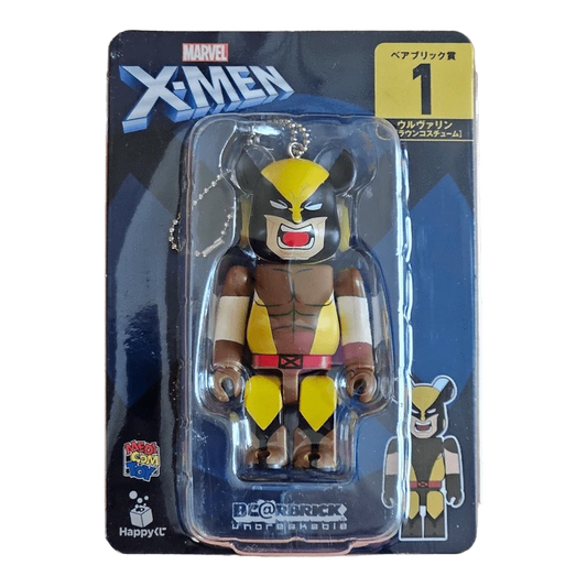 Bearbrick Happy Kuji 'X-Men' (2022) - 1 Wolverine 100% in der Verpackung